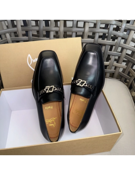 Christian Louboutin leather shoes 057,Oxfords,Christian Louboutin Sneakers,Luxury Shoes