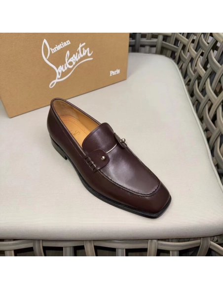 Christian Louboutin leather shoes 058,Oxfords,Christian Louboutin Sneakers,Luxury Shoes