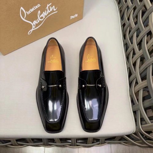 Christian Louboutin leather shoes 060,Oxfords,Christian Louboutin Sneakers,Luxury Shoes