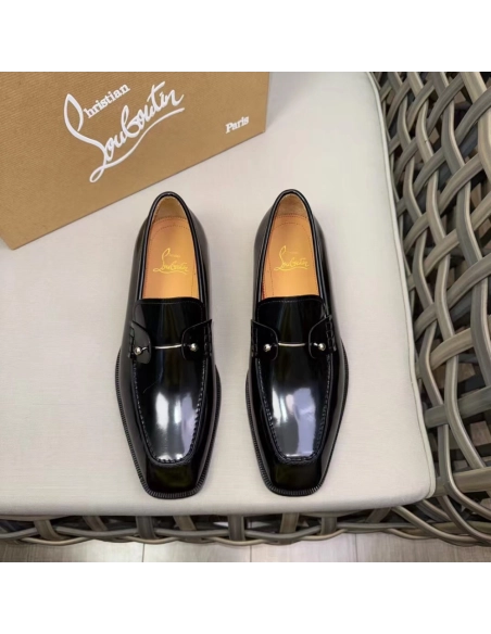 Christian Louboutin leather shoes 060,Oxfords,Christian Louboutin Sneakers,Luxury Shoes