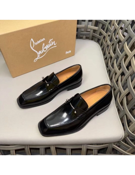 Christian Louboutin leather shoes 060,Oxfords,Christian Louboutin Sneakers,Luxury Shoes