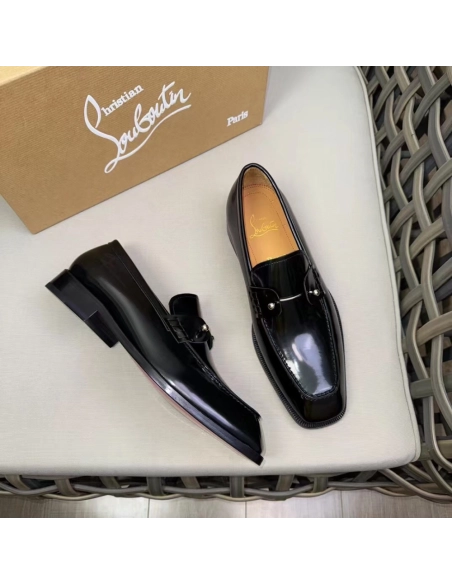 Christian Louboutin leather shoes 060,Oxfords,Christian Louboutin Sneakers,Luxury Shoes