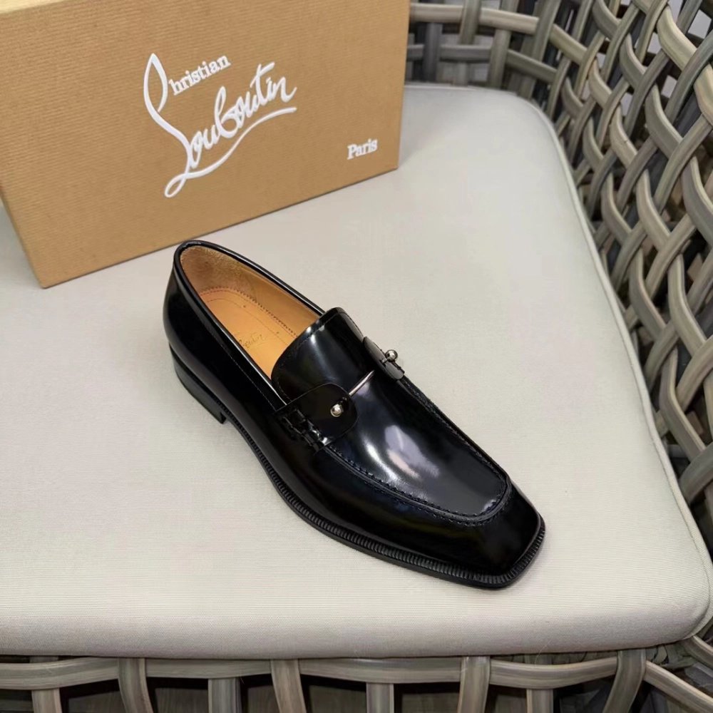Christian Louboutin leather shoes 060,Oxfords,Christian Louboutin Sneakers,Luxury Shoes