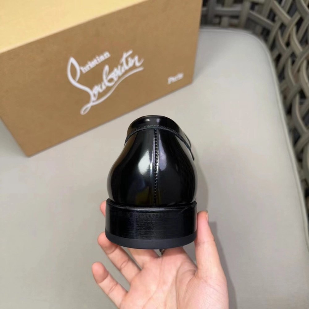 Christian Louboutin leather shoes 060,Oxfords,Christian Louboutin Sneakers,Luxury Shoes