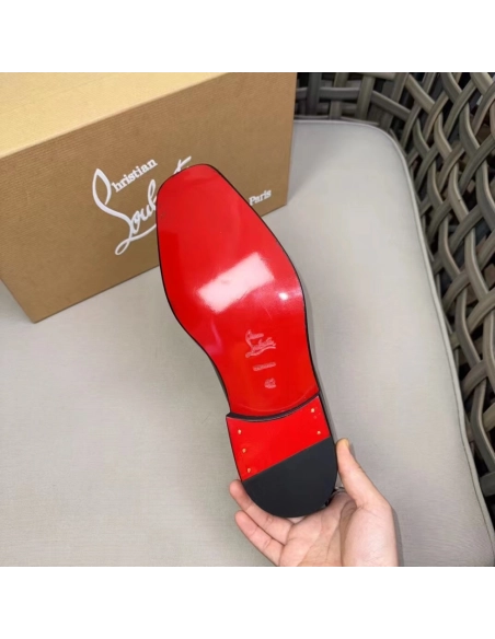 Christian Louboutin leather shoes 060,Oxfords,Christian Louboutin Sneakers,Luxury Shoes