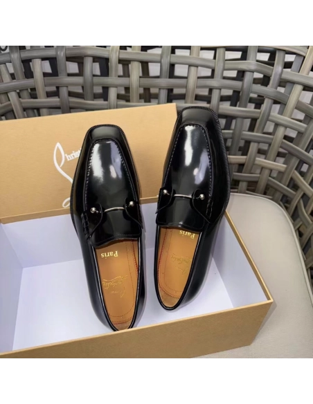 Christian Louboutin leather shoes 060,Oxfords,Christian Louboutin Sneakers,Luxury Shoes