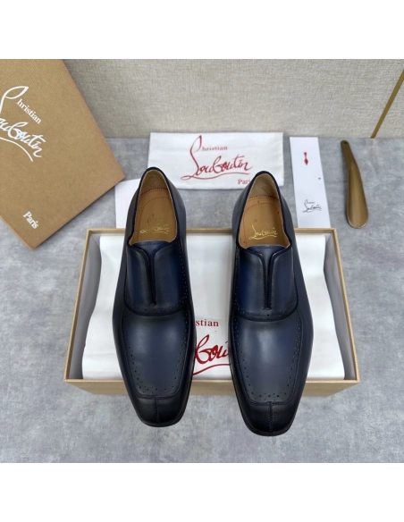 Christian Louboutin leather shoes 062,Oxfords,Christian Louboutin Sneakers,Luxury Shoes