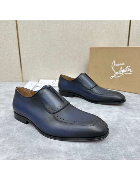 Christian Louboutin leather shoes 062,Oxfords,Christian Louboutin Sneakers,Luxury Shoes