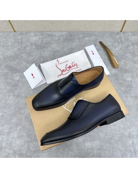 Christian Louboutin leather shoes 062,Oxfords,Christian Louboutin Sneakers,Luxury Shoes