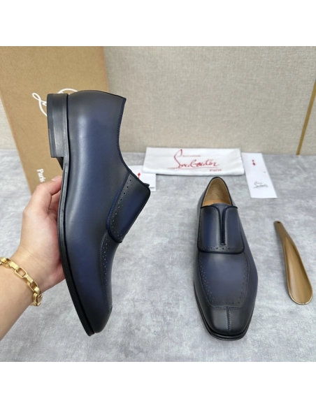 Christian Louboutin leather shoes 062,Oxfords,Christian Louboutin Sneakers,Luxury Shoes