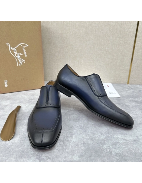 Christian Louboutin leather shoes 062,Oxfords,Christian Louboutin Sneakers,Luxury Shoes