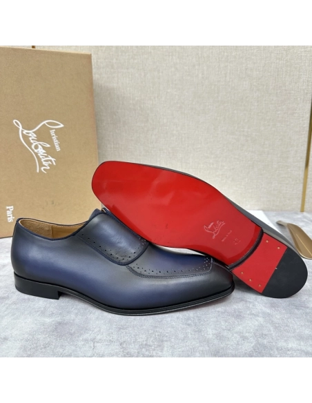 Christian Louboutin leather shoes 062,Oxfords,Christian Louboutin Sneakers,Luxury Shoes