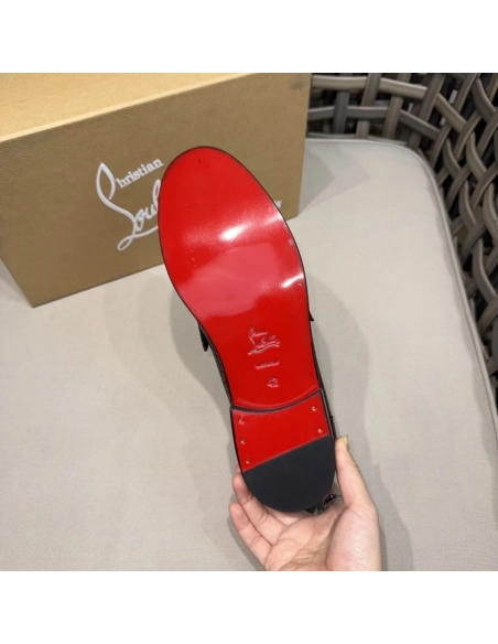 Christian Louboutin leather shoes 063,Oxfords,Christian Louboutin Sneakers,Luxury Shoes