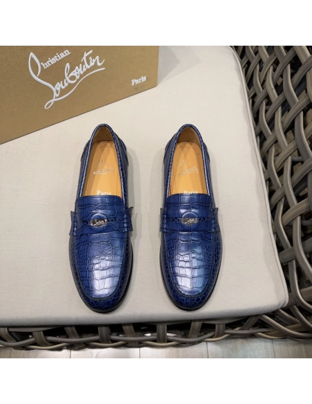 Christian Louboutin leather shoes 064,Oxfords,Christian Louboutin Sneakers,Luxury Shoes