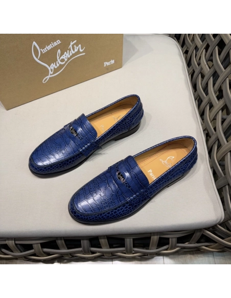 Christian Louboutin leather shoes 064,Oxfords,Christian Louboutin Sneakers,Luxury Shoes
