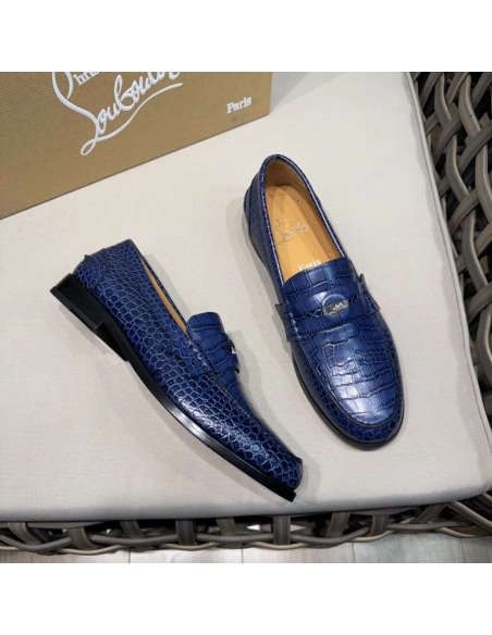 Christian Louboutin leather shoes 064,Oxfords,Christian Louboutin Sneakers,Luxury Shoes