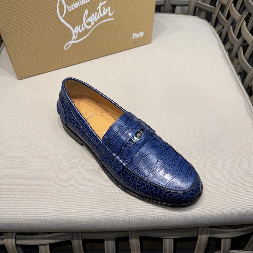 Christian Louboutin leather shoes 064,Oxfords,Christian Louboutin Sneakers,Luxury Shoes