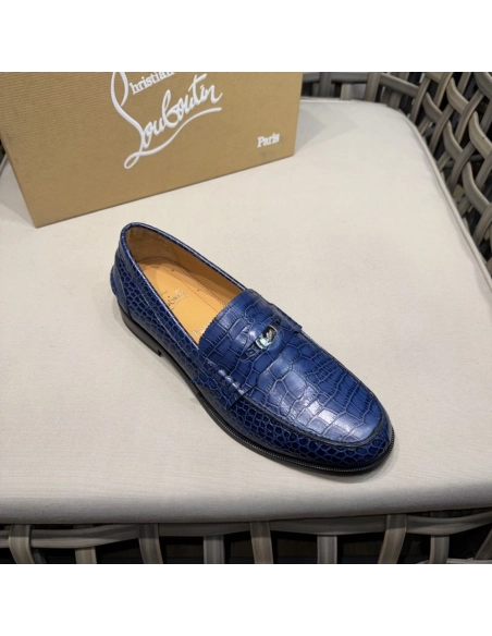 Christian Louboutin leather shoes 064,Oxfords,Christian Louboutin Sneakers,Luxury Shoes