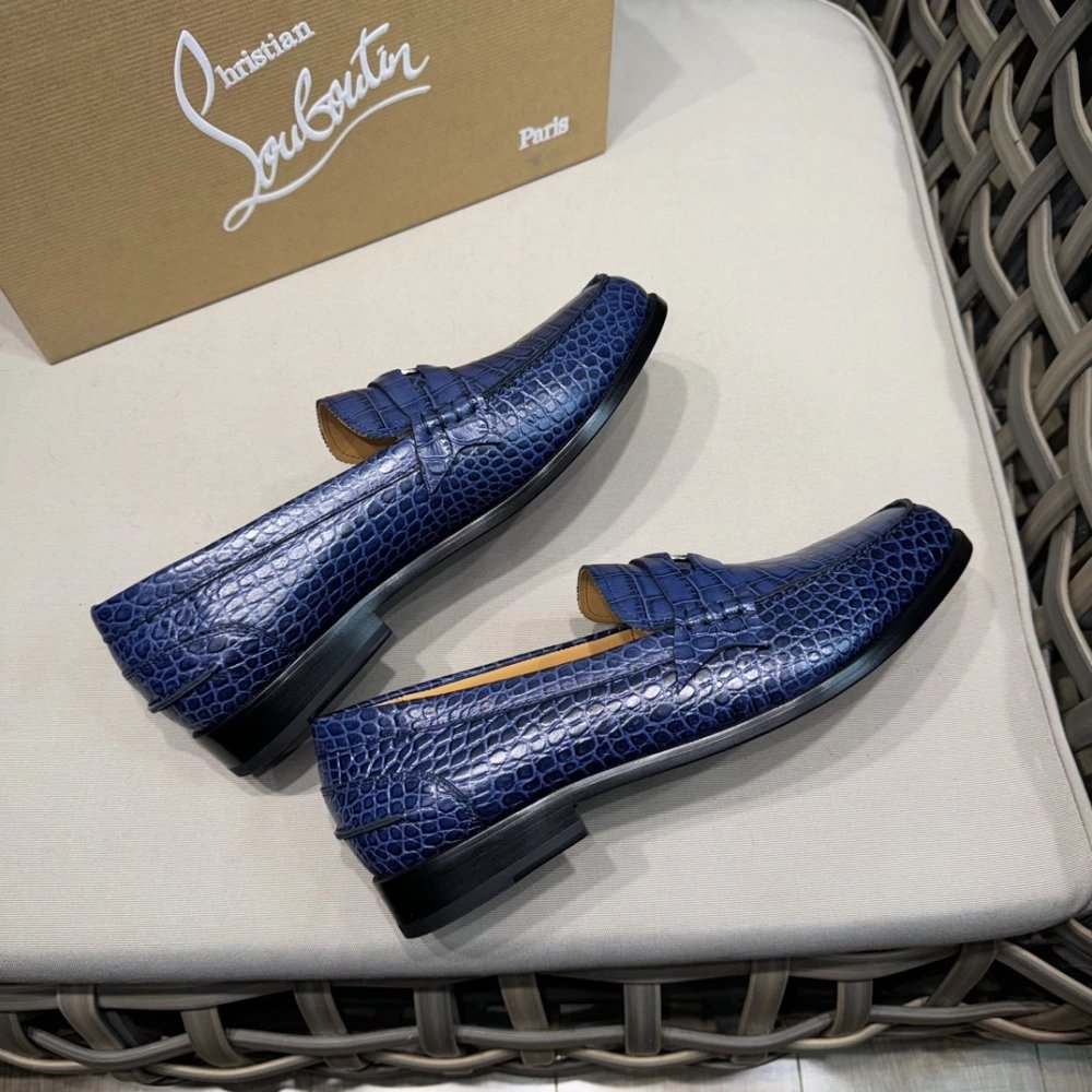 Christian Louboutin leather shoes 064,Oxfords,Christian Louboutin Sneakers,Luxury Shoes