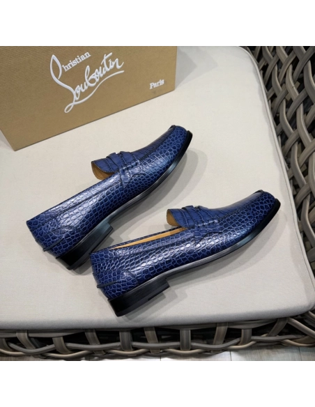Christian Louboutin leather shoes 064,Oxfords,Christian Louboutin Sneakers,Luxury Shoes