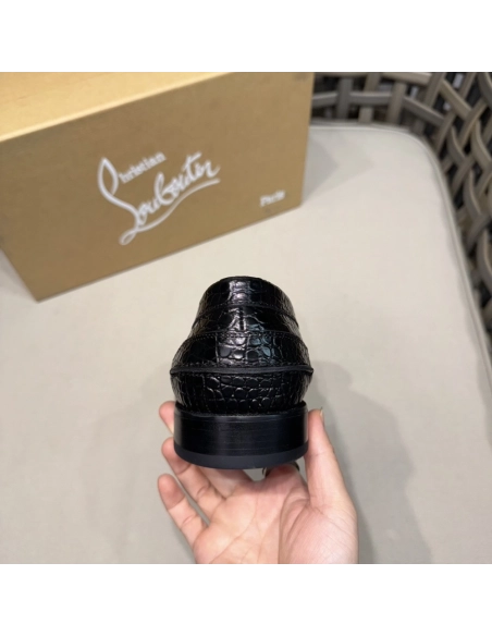 Christian Louboutin leather shoes 066,Oxfords,Christian Louboutin Sneakers,Luxury Shoes