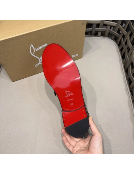 Christian Louboutin leather shoes 066,Oxfords,Christian Louboutin Sneakers,Luxury Shoes
