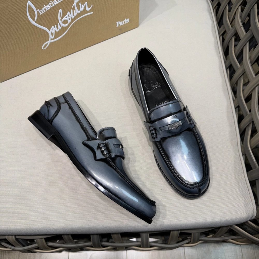 Christian Louboutin leather shoes 067,Oxfords,Christian Louboutin Sneakers,Luxury Shoes