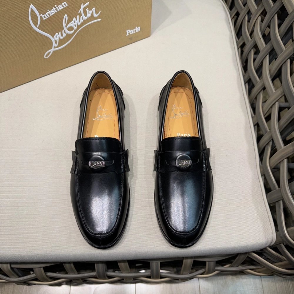 Christian Louboutin leather shoes 069,Oxfords,Christian Louboutin Sneakers,Luxury Shoes