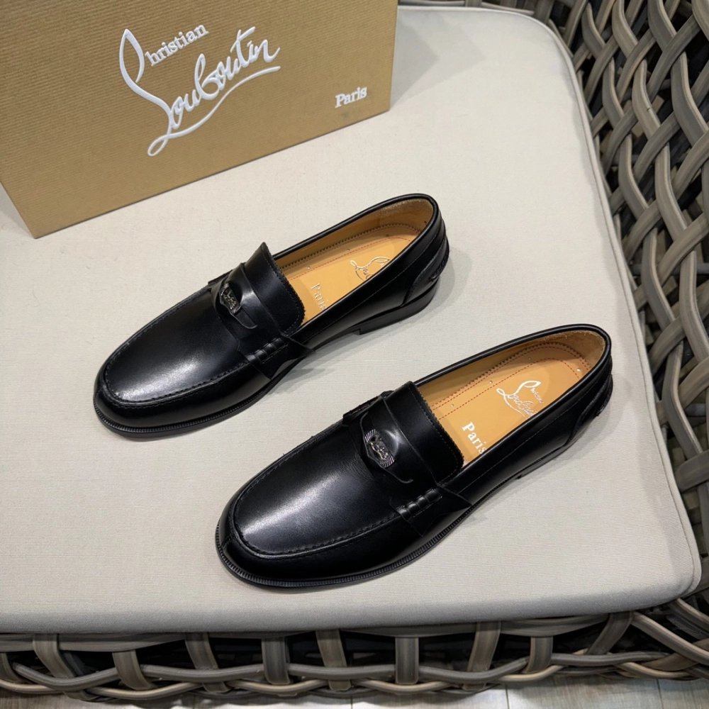 Christian Louboutin leather shoes 069,Oxfords,Christian Louboutin Sneakers,Luxury Shoes