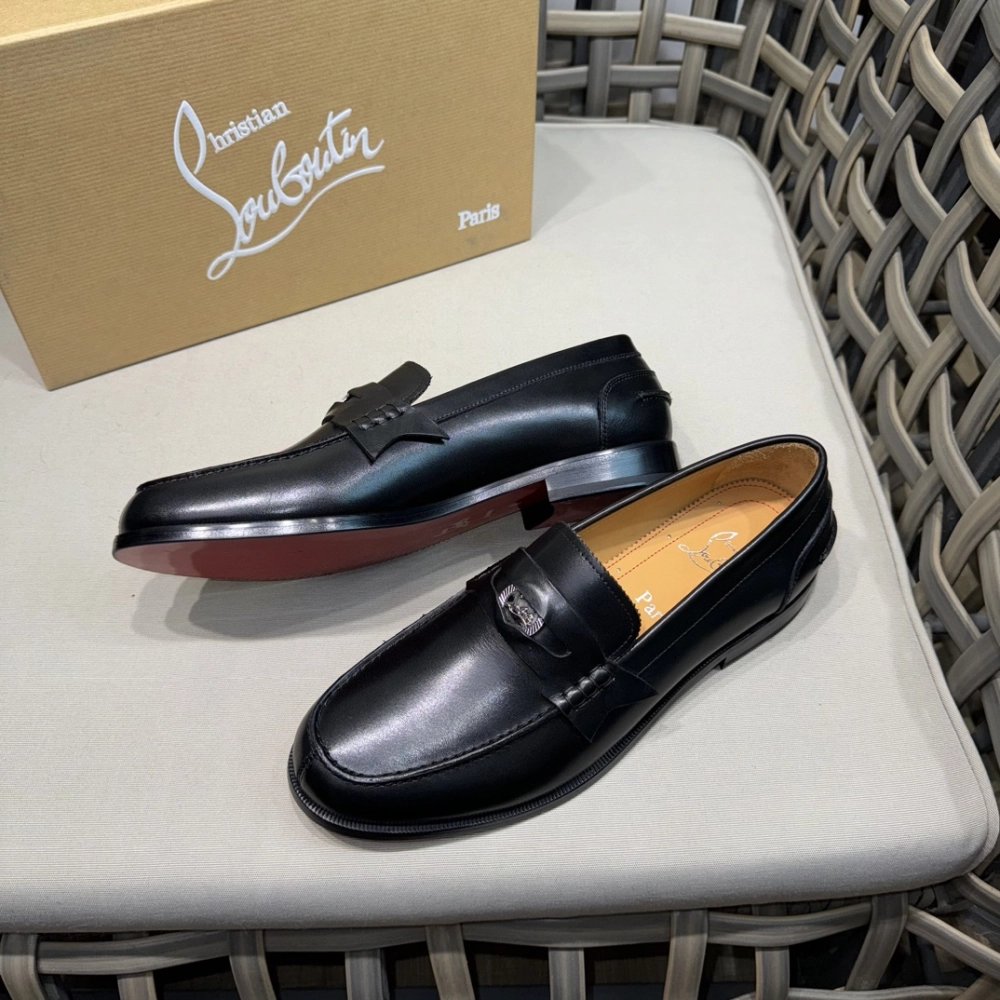 Christian Louboutin leather shoes 069,Oxfords,Christian Louboutin Sneakers,Luxury Shoes