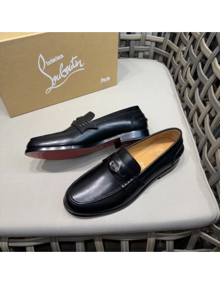 Christian Louboutin leather shoes 069,Oxfords,Christian Louboutin Sneakers,Luxury Shoes