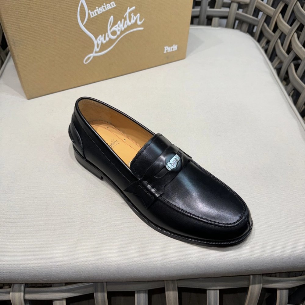 Christian Louboutin leather shoes 069,Oxfords,Christian Louboutin Sneakers,Luxury Shoes