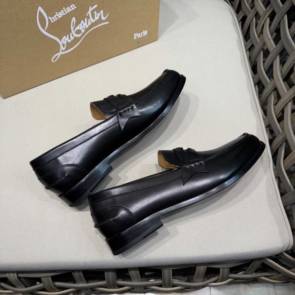 Christian Louboutin leather shoes 069,Oxfords,Christian Louboutin Sneakers,Luxury Shoes