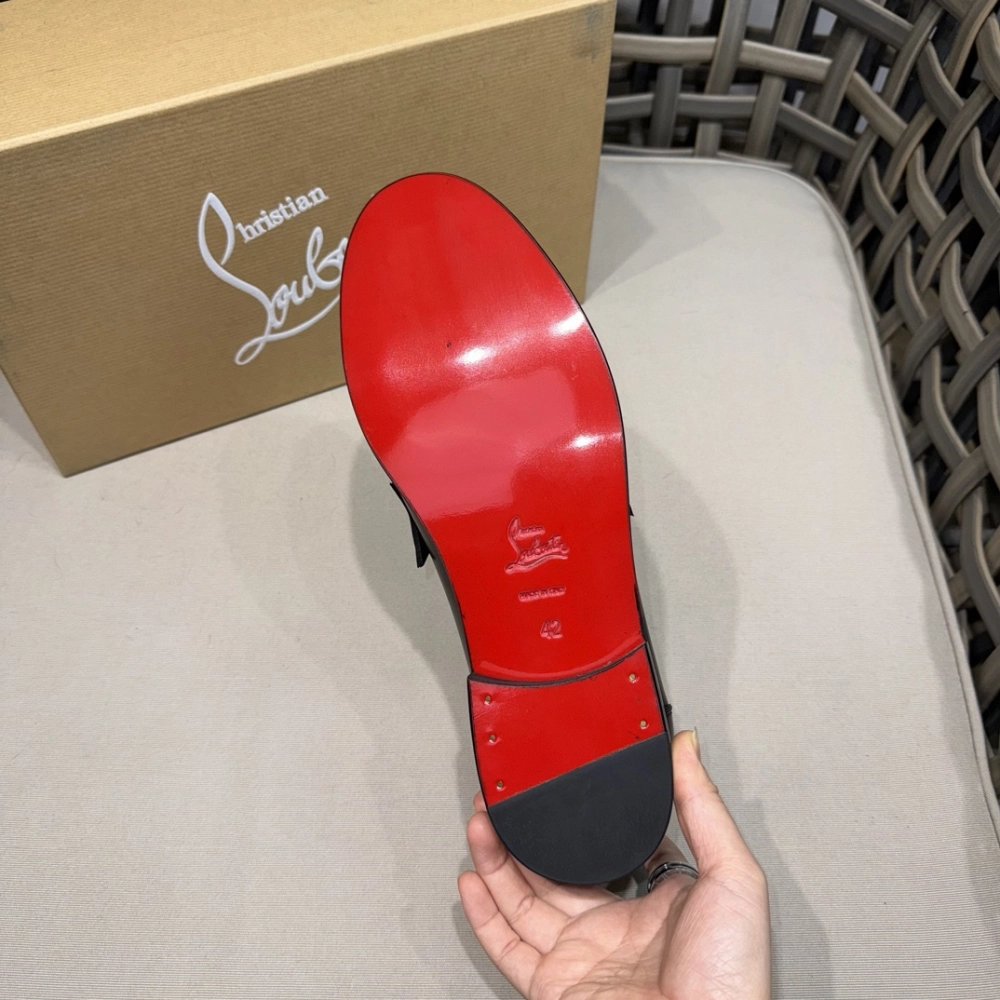Christian Louboutin leather shoes 069,Oxfords,Christian Louboutin Sneakers,Luxury Shoes