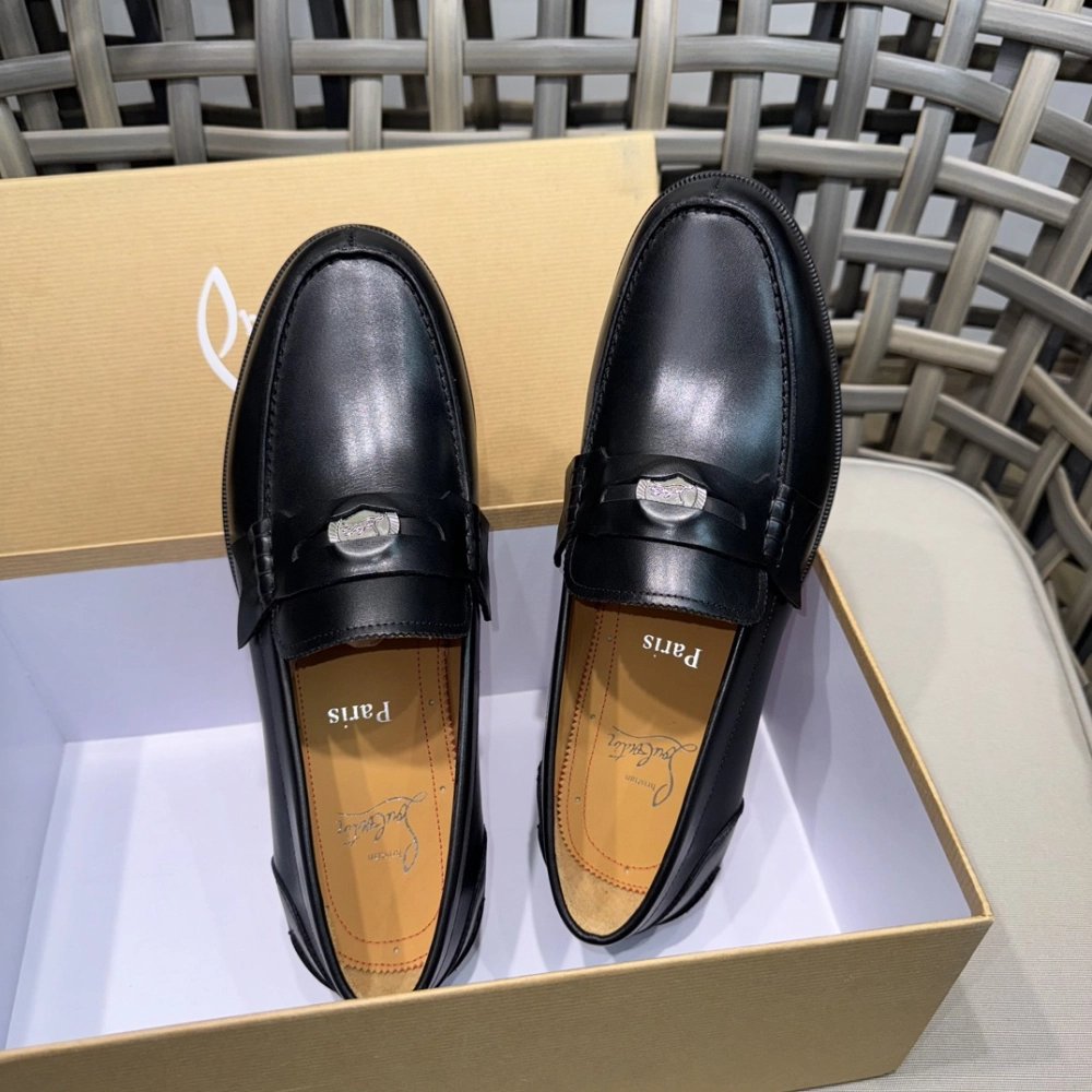 Christian Louboutin leather shoes 069,Oxfords,Christian Louboutin Sneakers,Luxury Shoes