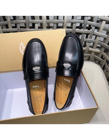 Christian Louboutin leather shoes 069,Oxfords,Christian Louboutin Sneakers,Luxury Shoes