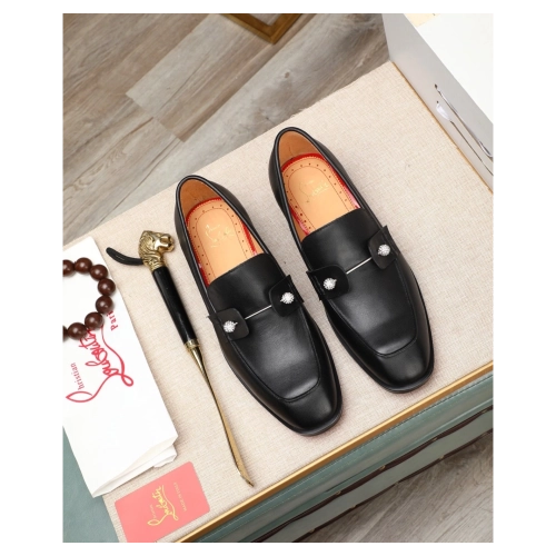 Christian Louboutin leather shoes 077,Oxfords,Christian Louboutin Sneakers,Luxury Shoes
