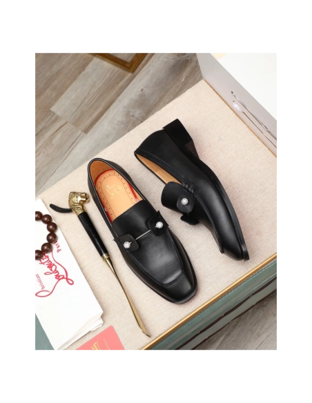 Christian Louboutin leather shoes 077,Oxfords,Christian Louboutin Sneakers,Luxury Shoes