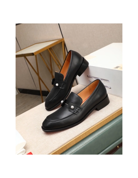 Christian Louboutin leather shoes 077,Oxfords,Christian Louboutin Sneakers,Luxury Shoes