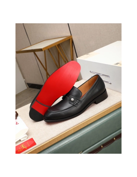 Christian Louboutin leather shoes 077,Oxfords,Christian Louboutin Sneakers,Luxury Shoes