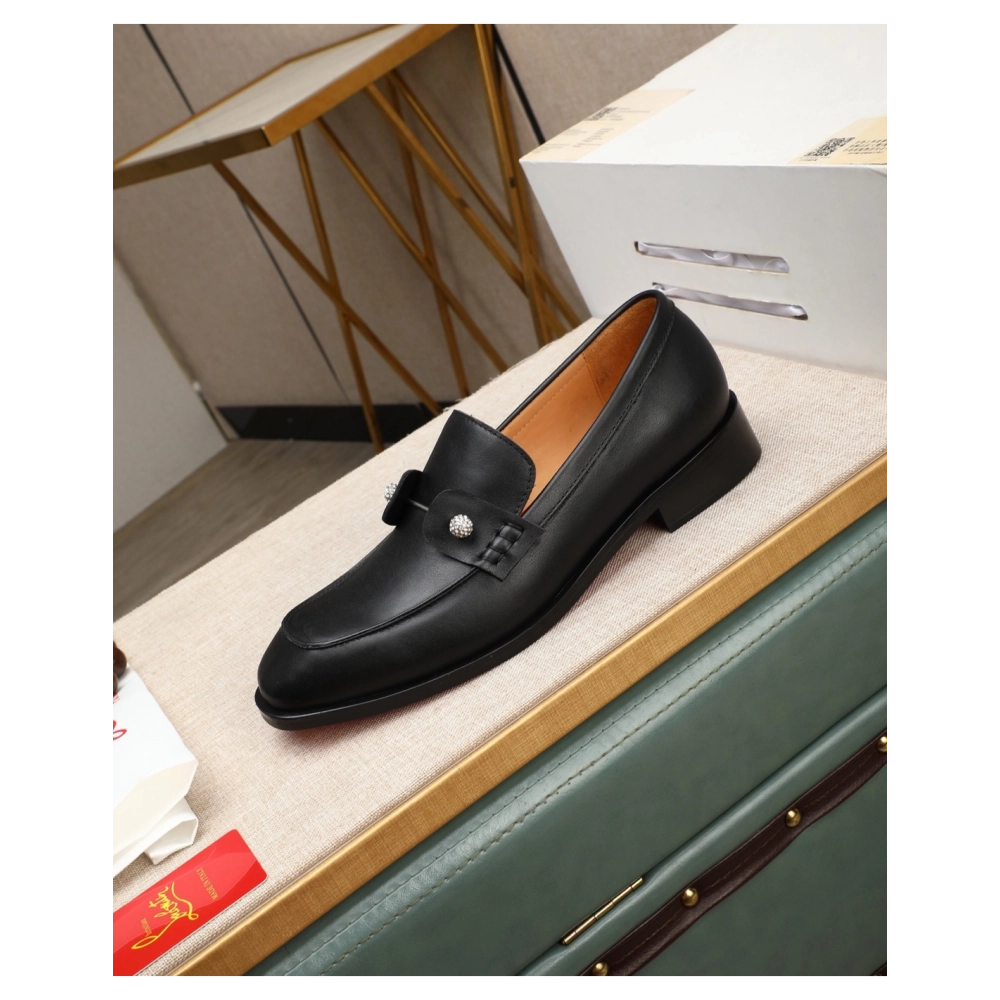 Christian Louboutin leather shoes 077,Oxfords,Christian Louboutin Sneakers,Luxury Shoes