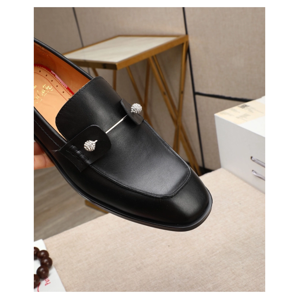 Christian Louboutin leather shoes 077,Oxfords,Christian Louboutin Sneakers,Luxury Shoes