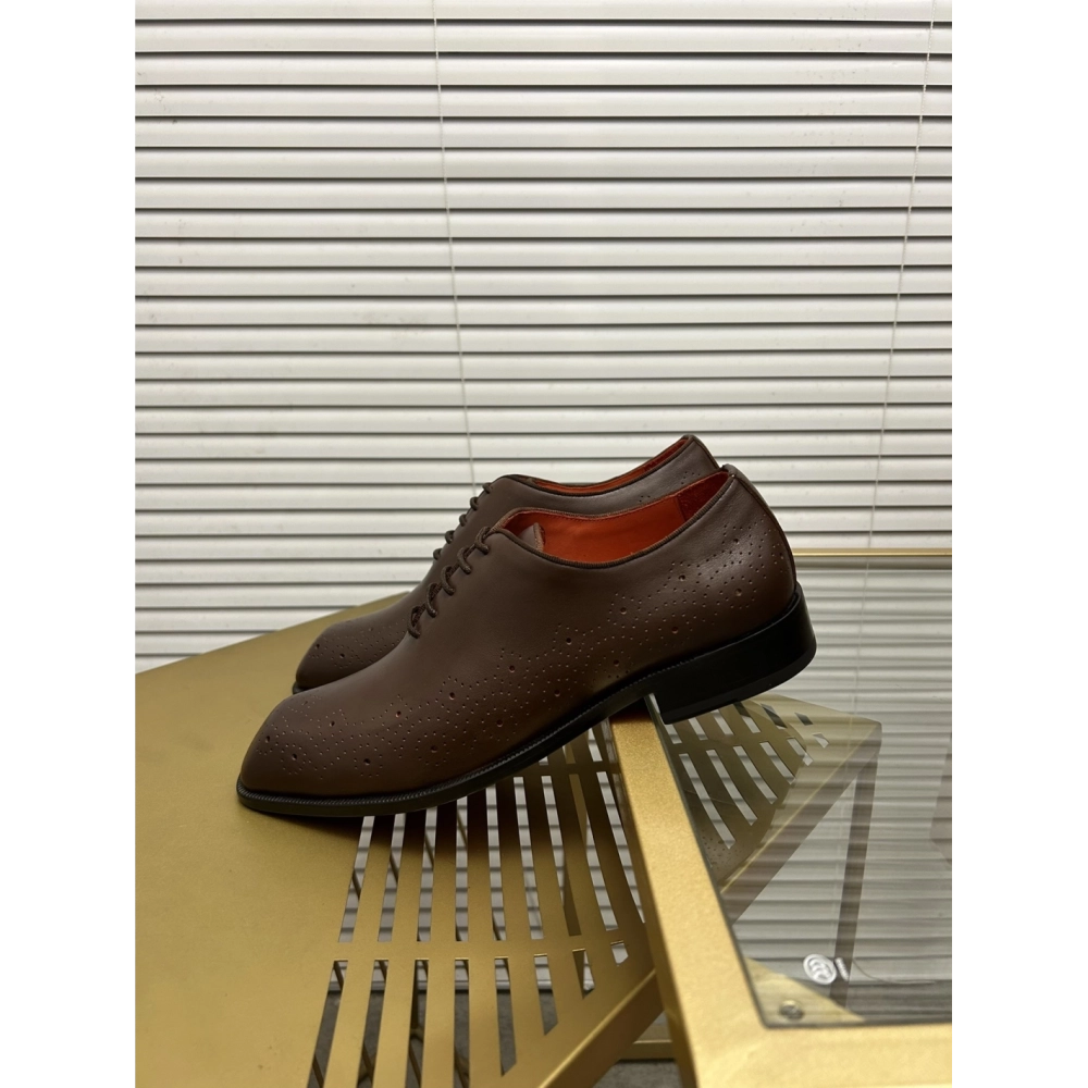 Christian Louboutin leather shoes 084,Oxfords,Christian Louboutin Sneakers,Luxury Shoes