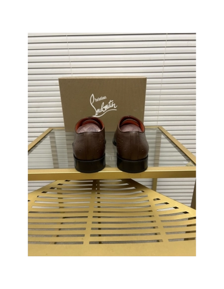 Christian Louboutin leather shoes 084,Oxfords,Christian Louboutin Sneakers,Luxury Shoes
