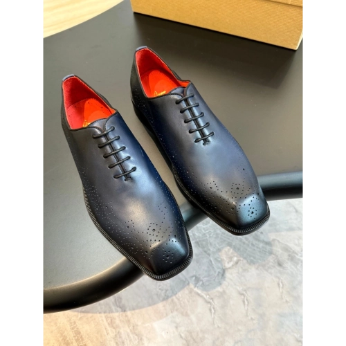 Christian Louboutin leather shoes 085,Oxfords,Christian Louboutin Sneakers,Luxury Shoes