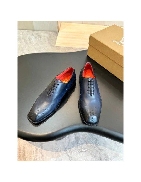 Christian Louboutin leather shoes 085,Oxfords,Christian Louboutin Sneakers,Luxury Shoes