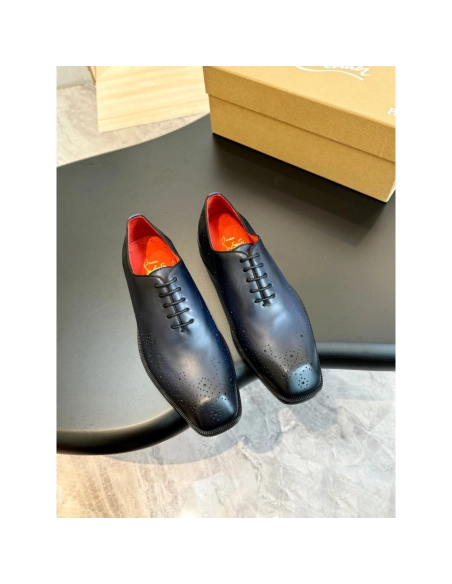 Christian Louboutin leather shoes 085,Oxfords,Christian Louboutin Sneakers,Luxury Shoes