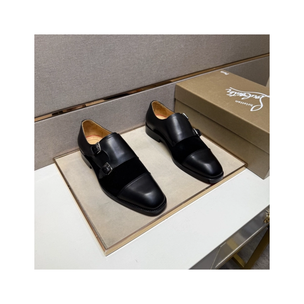 Christian Louboutin leather shoes 083,Oxfords,Christian Louboutin Sneakers,Luxury Shoes