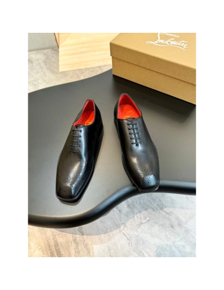 Christian Louboutin leather shoes 086,Oxfords,Christian Louboutin Sneakers,Luxury Shoes