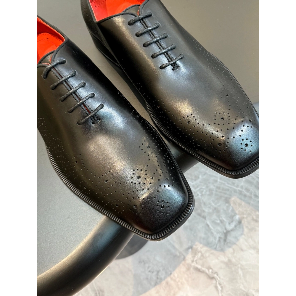 Christian Louboutin leather shoes 086,Oxfords,Christian Louboutin Sneakers,Luxury Shoes